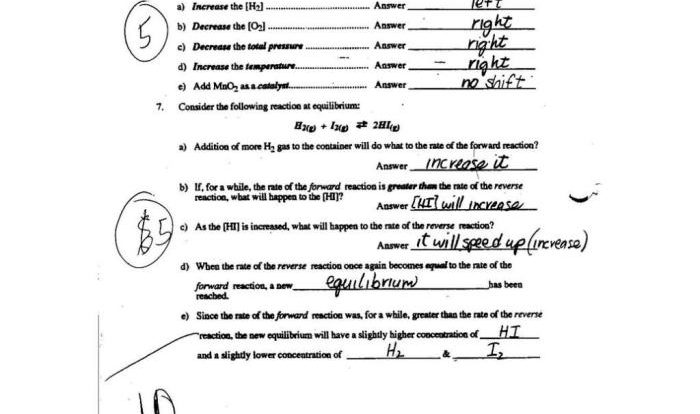 Pogil the activity series answer key