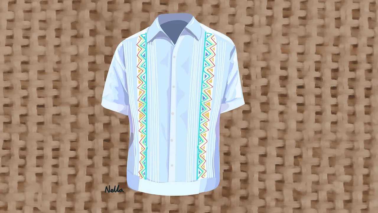 Esta guayabera es bonita pero prefiero