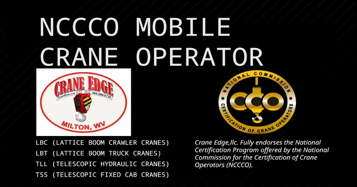 Nccco lattice boom practice test