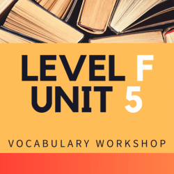 Vocabulary workshop level f unit 4 answers